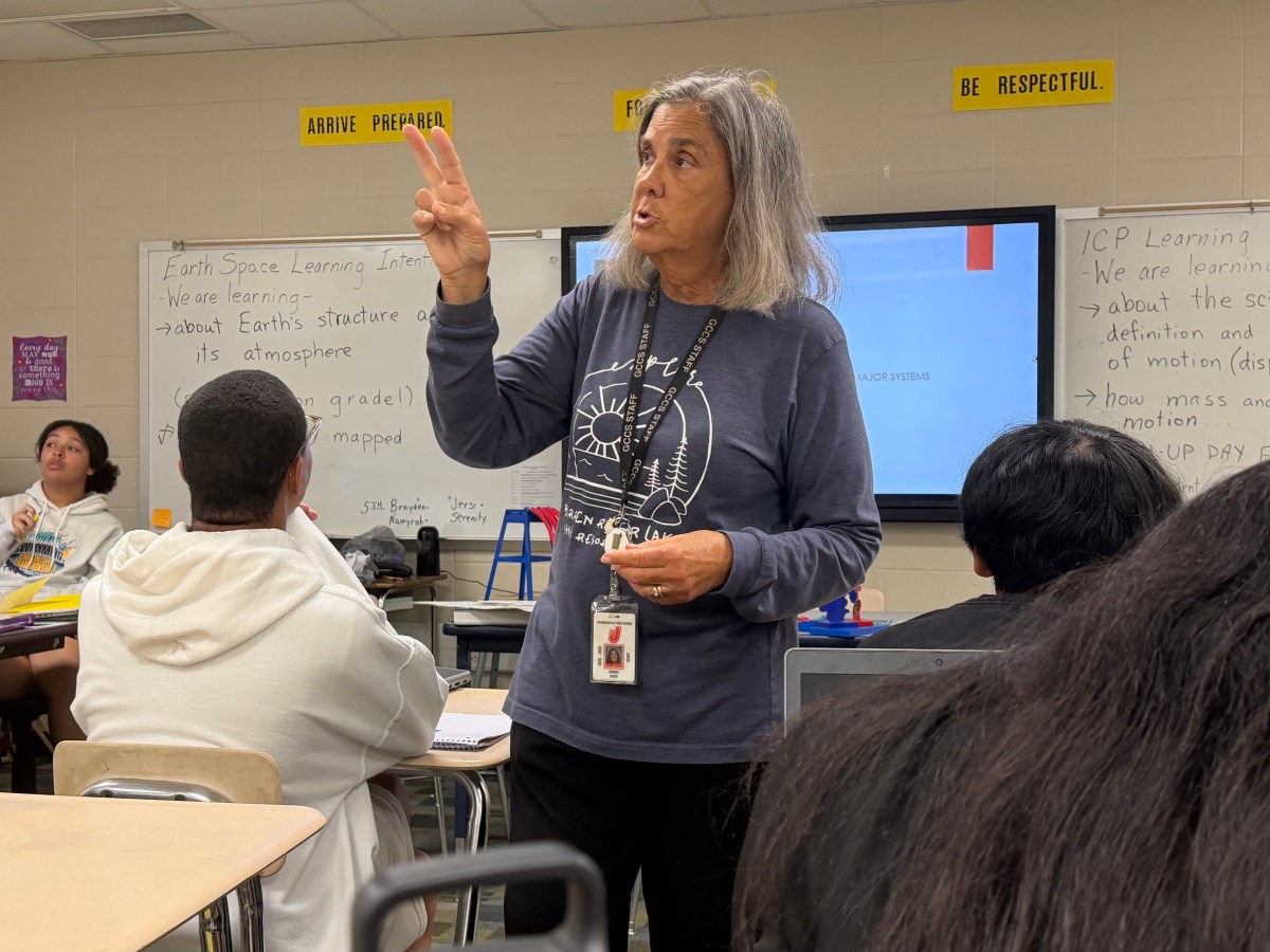 Bonnia Fouts advocates for her&nbsp;students